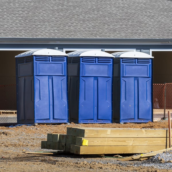 how do you dispose of waste after the porta potties have been emptied in Altona